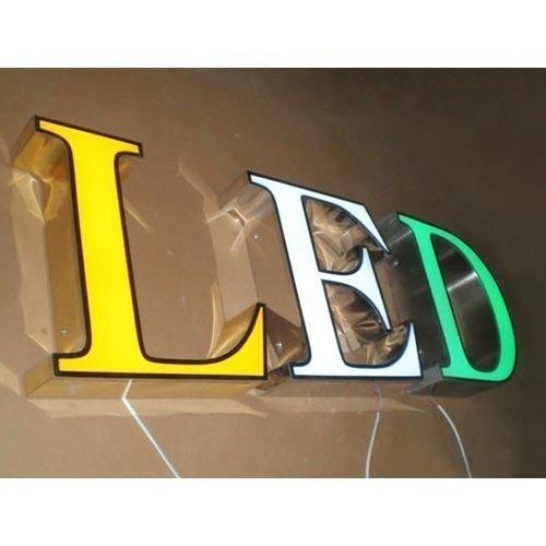 3d letter board
