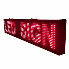 Single Color LED Scrolling Boards