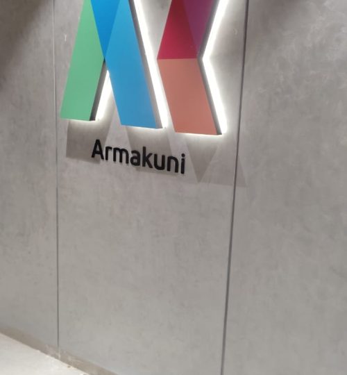 Ss Back Led Letter with vinyl