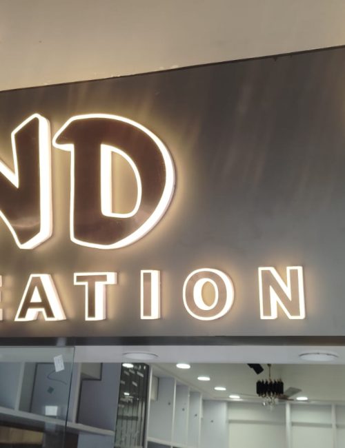 Sandwich Letter LED Board
