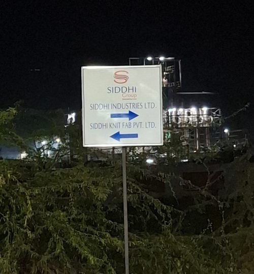 Road Sign Board Radium