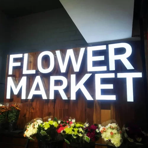 Front Lit 3D Letters