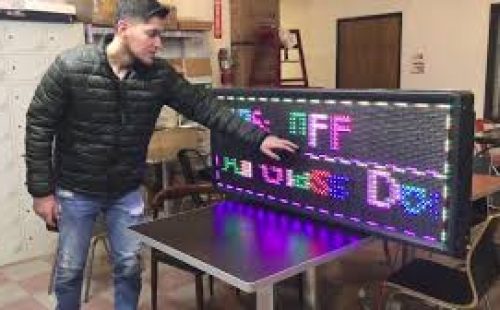 LED Scrolling Board Repair