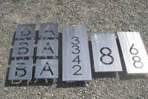 Laser Cut Stainless Steel Letters